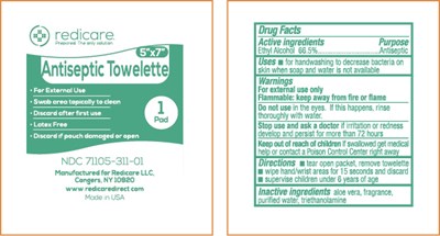 Packet (Antiseptic Towelette Packet)